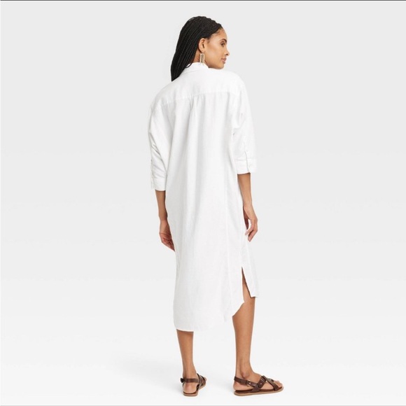 NWT Universal Thread midi shirtdress *never worn* - Picture 2 of 6